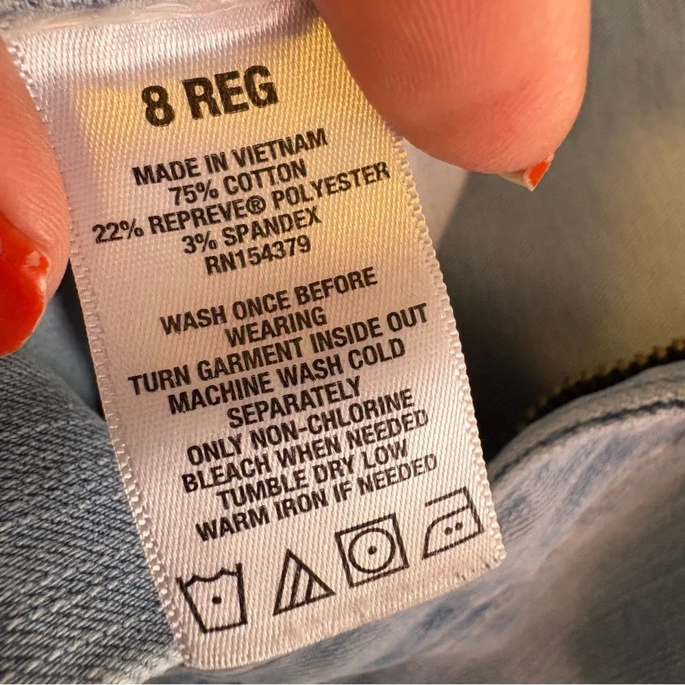 💙Aeropostale High Rise Jeggings with Distressed Details - Picture 6 of 6